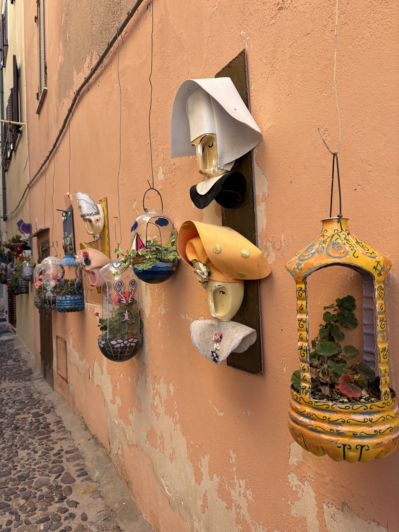 Alghero old town artisan street