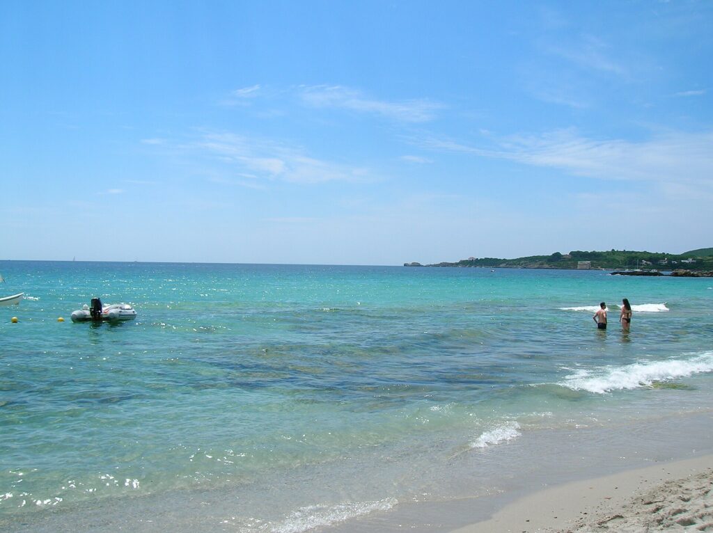 Le Bombarde beach near Alghero