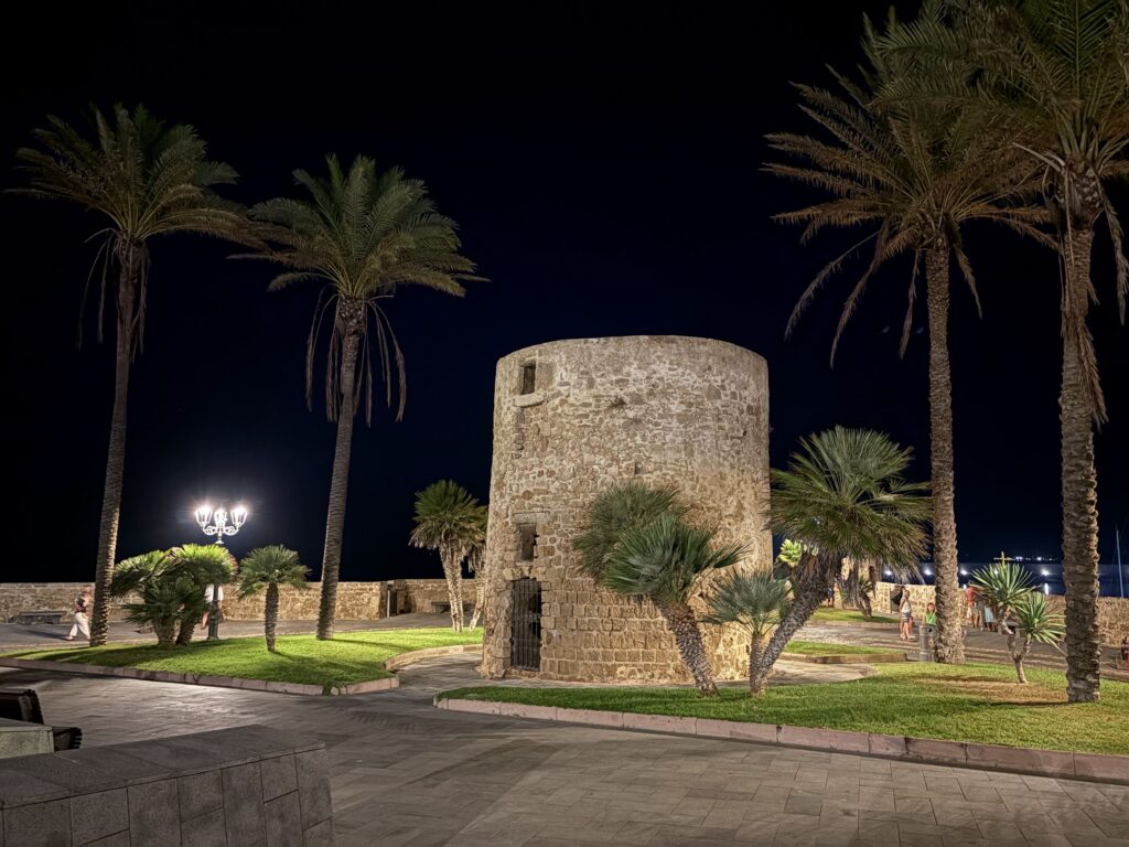 Historic streets of Alghero Old Town